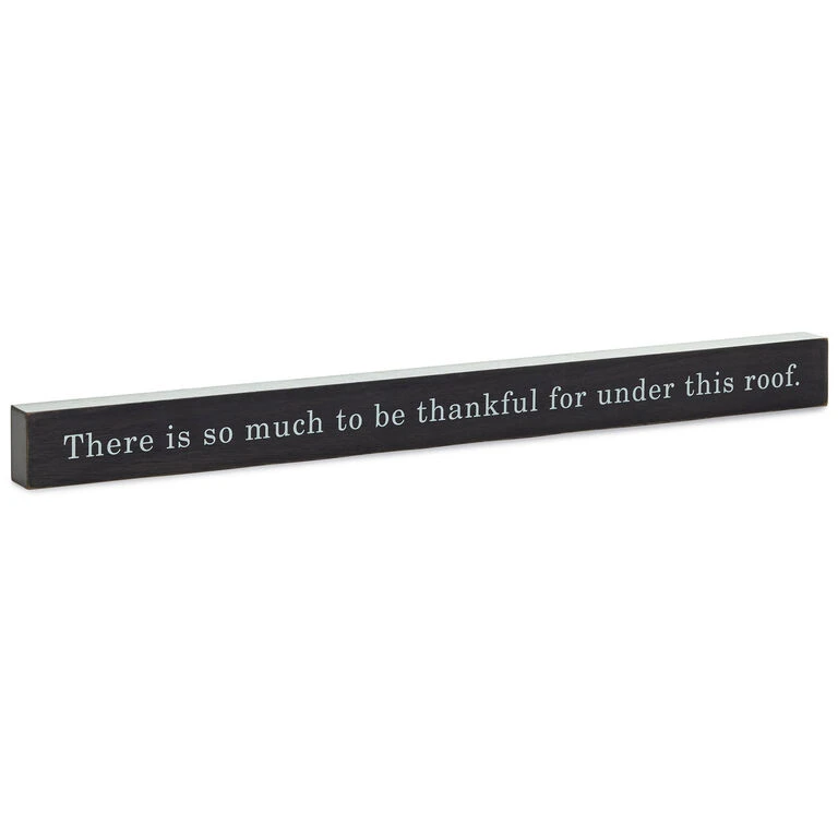 Hallmark Under This Roof Wood Quote Sign, 23.5x2 3 Hallmark Under This Roof Wood Quote Sign, 23.5x2