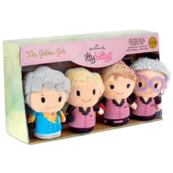 Hallmark Itty Bittys® The Golden Girls Bowling Team Plush Collector Set Of 4 -Charming Home Shop The Golden Girls Bowling Team Plush itty bittys 1KDD2141 03