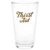 Hallmark Thirst Aid Pint Glass, 16 Oz. -Charming Home Shop Thirst Aid Pint Glass 1BRW3228 01