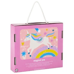 Hallmark Magical You 48-Piece Floor Puzzle -Charming Home Shop Unicorn and Rainbow 48Piece Kids Floor Jigsaw Puzzle 1PUZ1435 03