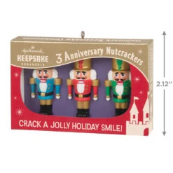 Hallmark Nifty Fifties Keepsake Ornaments Special Edition Ornament -Charming Home Shop Vintage Box of Nutcrackers Keepsake Ornament 2099QGO2819 03