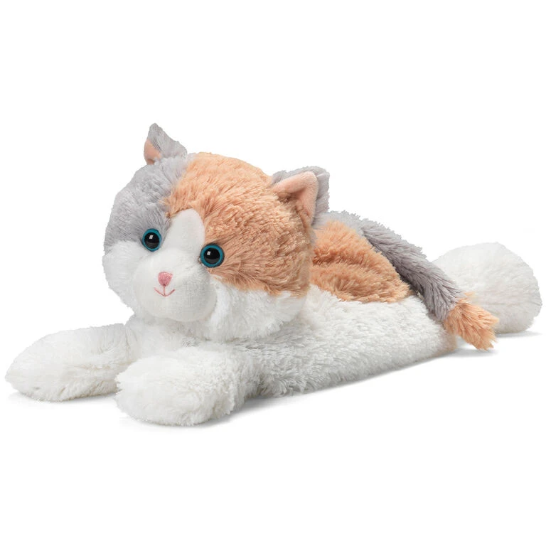 Warmies Heatable Scented Calico Cat Stuffed Animal, 15" 3 Warmies Heatable Scented Calico Cat Stuffed Animal, 15"