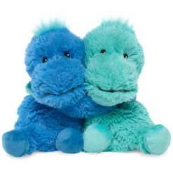 Warmies Hugs Heatable Scented Dinosaur Stuffed Animals, 7.5" H