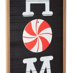 Hallmark Welcome Home Front Porch Sign With Seasonal Decorations, 16.5x47.25 -Charming Home Shop Welcome Home Front Porch Decor With Seasonal Decorations 1SNN1083 05