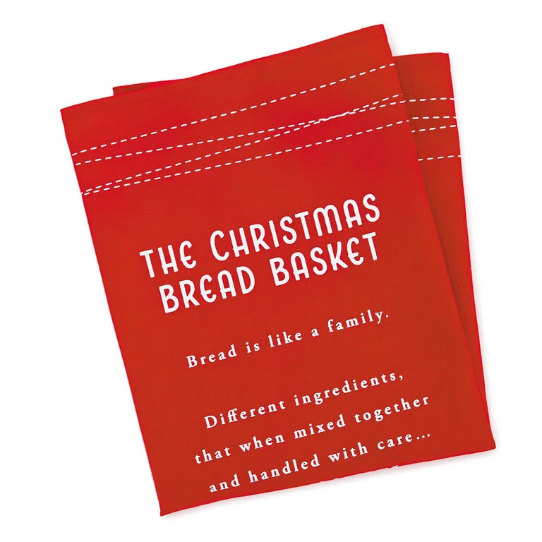 Demdaco Christmas Bread Basket And Tea Towel, Set Of 2 5 Demdaco Christmas Bread Basket And Tea Towel, Set Of 2 - Image 3