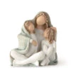 Willow Tree Cozy Figurine -Charming Home Shop Willow Tree Mom with Two Children Cozy Figurine 28111 01