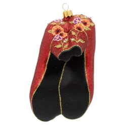 Hallmark The Wizard Of Oz™ Ruby Slippers™ Glass Ornament -Charming Home Shop Wizard of Oz Ruby Slippers Keepsake Ornament 1QEP3037 06