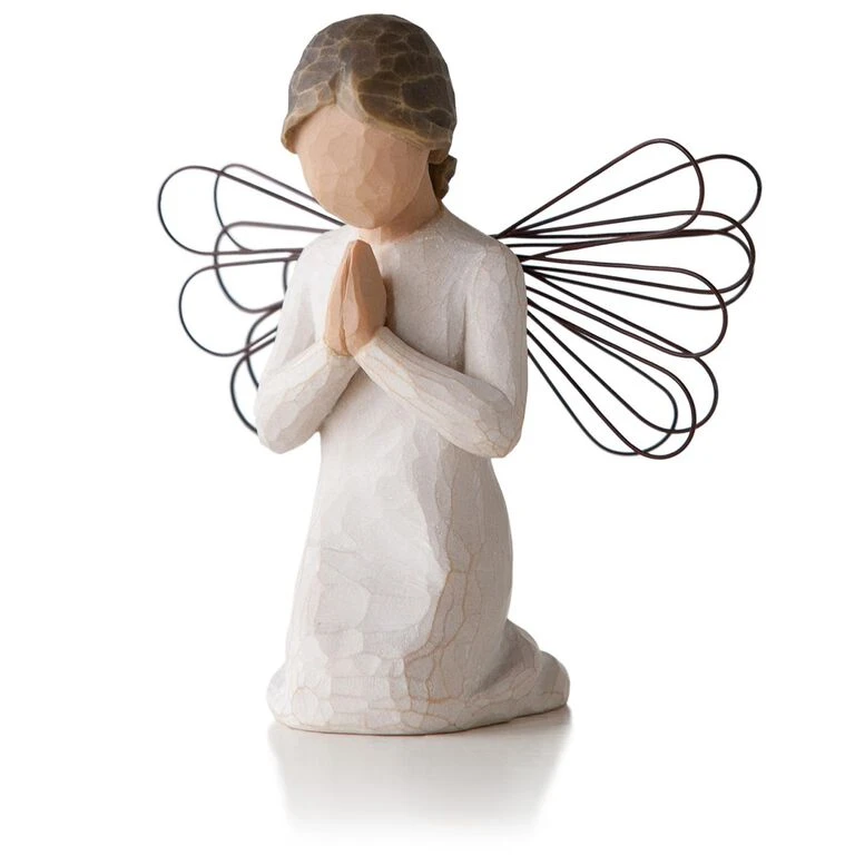 Willow Tree Angel Of Prayer Figurine 3 Willow Tree Angel Of Prayer Figurine