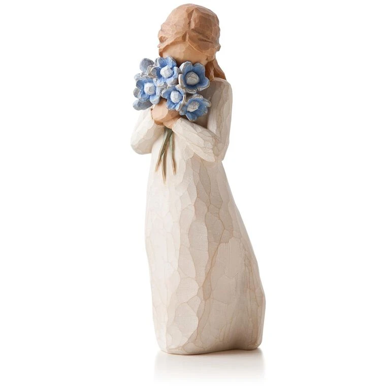 Willow Tree® Forget-Me-Not Friendship Figurine 3 Willow Tree® Forget-Me-Not Friendship Figurine
