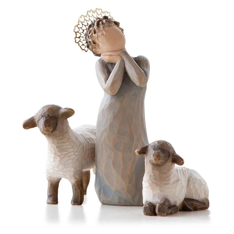 Willow Tree® Little Shepherds Nativity Figurines 3 Willow Tree® Little Shepherds Nativity Figurines