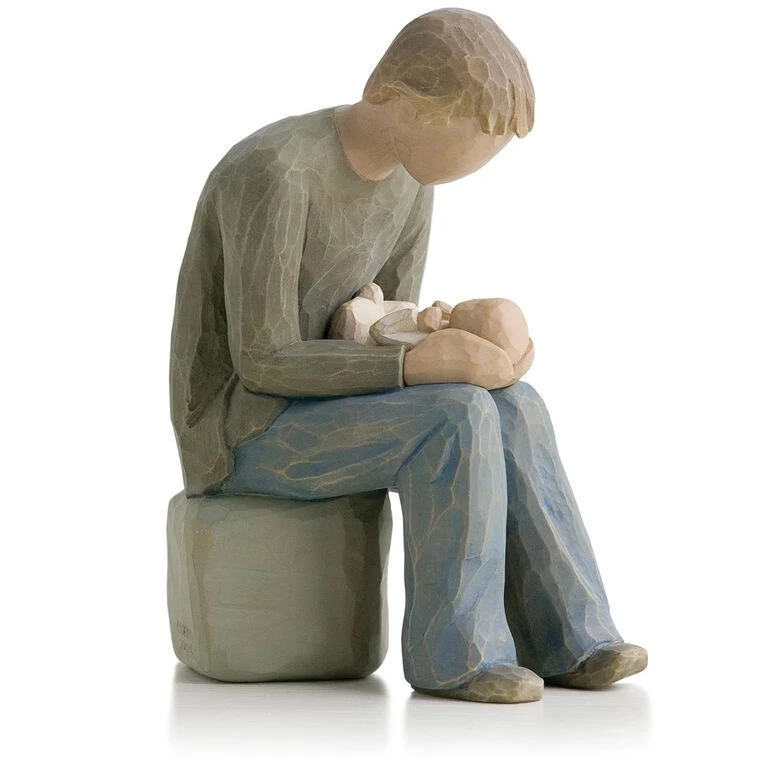 Willow Tree® New Dad Fatherhood Baby Figurine 3 Willow Tree® New Dad Fatherhood Baby Figurine